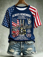 Women's 9/11 Memorial Graphic Top