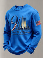 Men's 9.11 Never Forget Print Casual Top