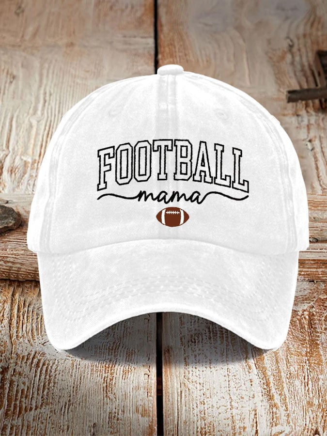 Unisex Football Mama Print Hat