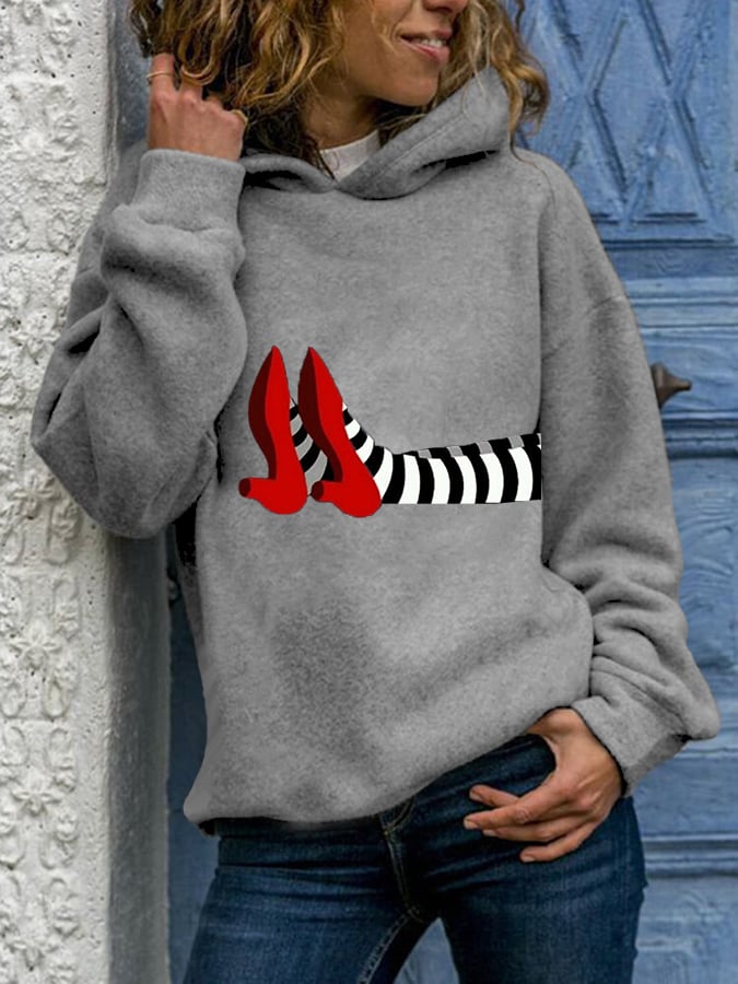 Women'S Halloween Printed Sweatshirt