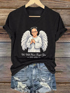 Women's Casual Printed Short-Sleeve T-Shirt