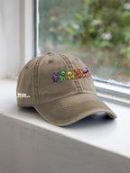 Unisex Vintage Rock Tribute Printed Casual Hat