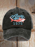 Retro Amity Island 1975 Print Baseball Cap