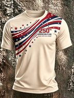 Men's USA 1776-2026 Freedom Printed  Shirt