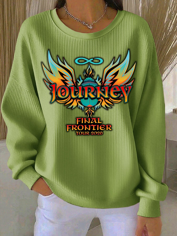 Retro Final Frontier Tour 2026 Printed Sweatshirt