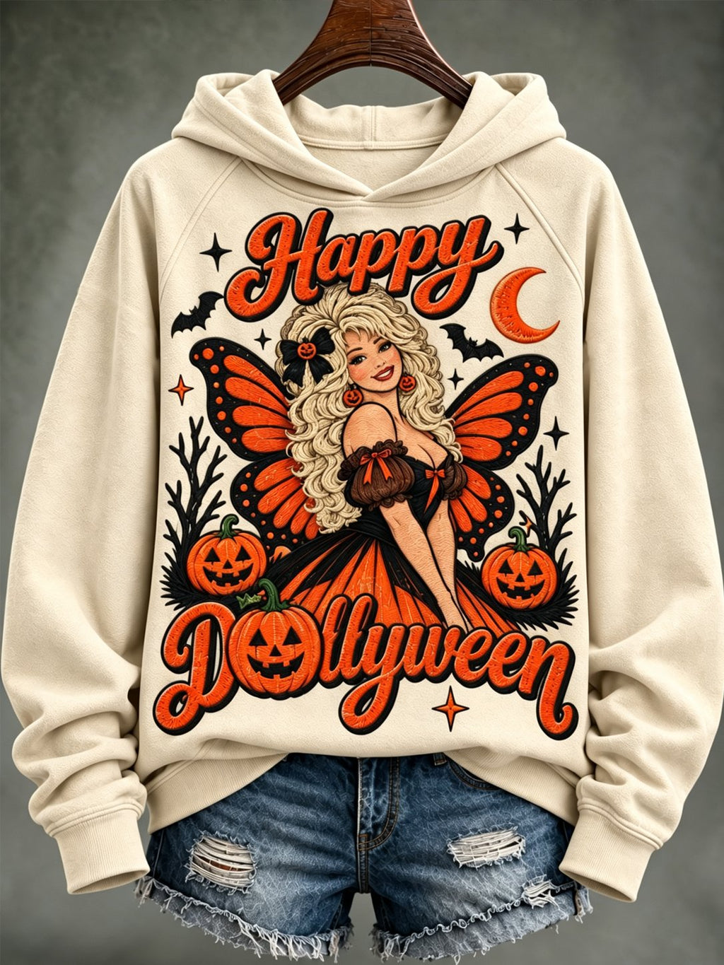 Women's Halloween Fan Graphic Hoodie