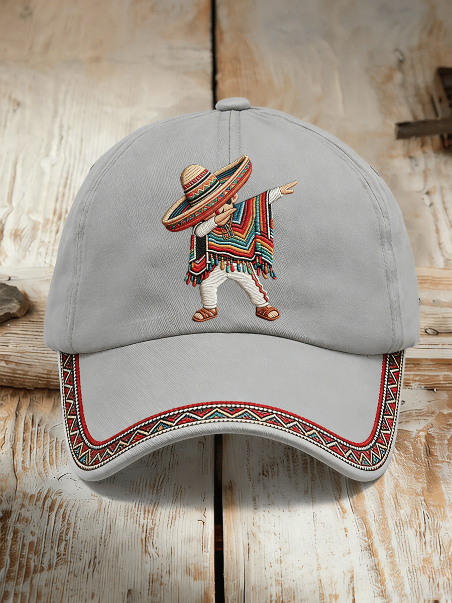 Unisex Cinco De Mayo Print Gift For Soccer Fans Hat