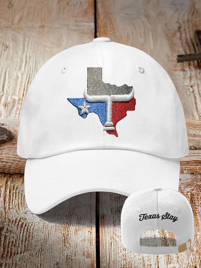 Unisex Texas Stay Print Baseball Cap