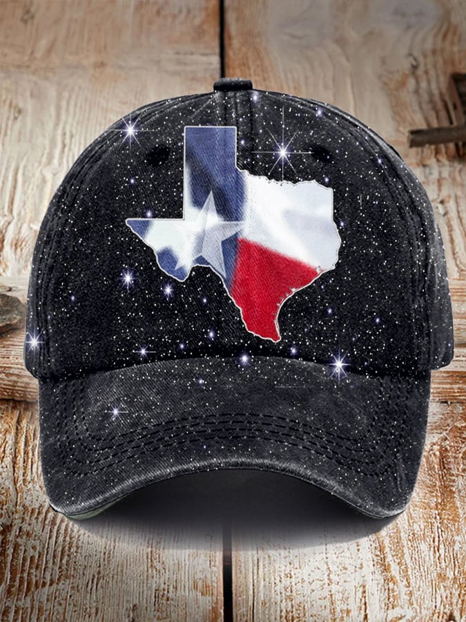 Texas Faith Print Hat For Men And Women