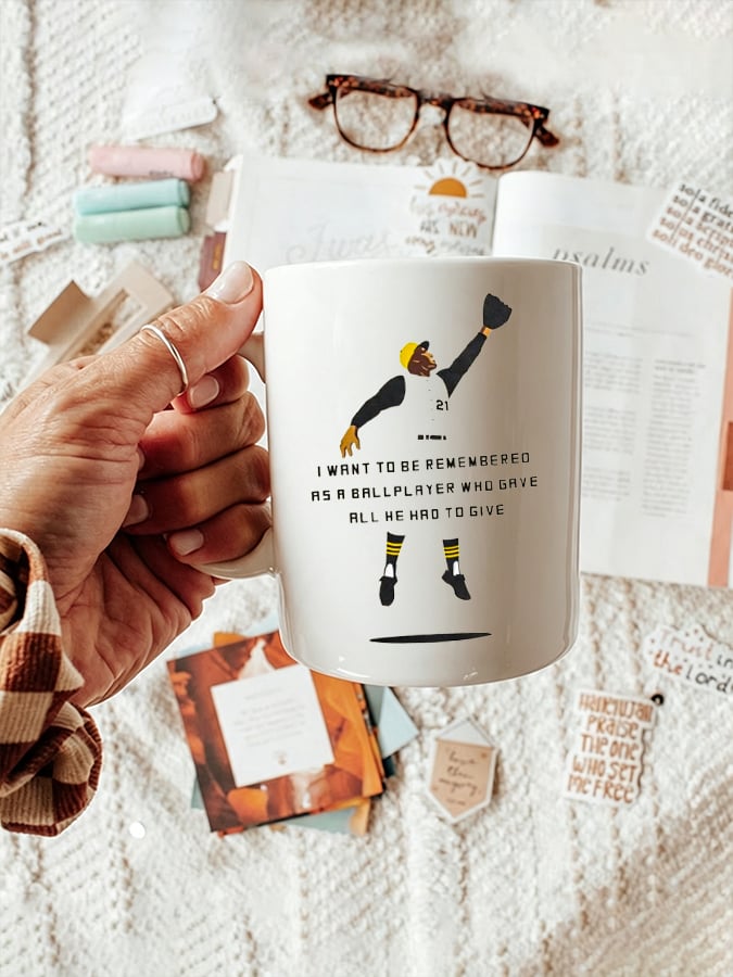 Puerto Rico Baseball Print Mug