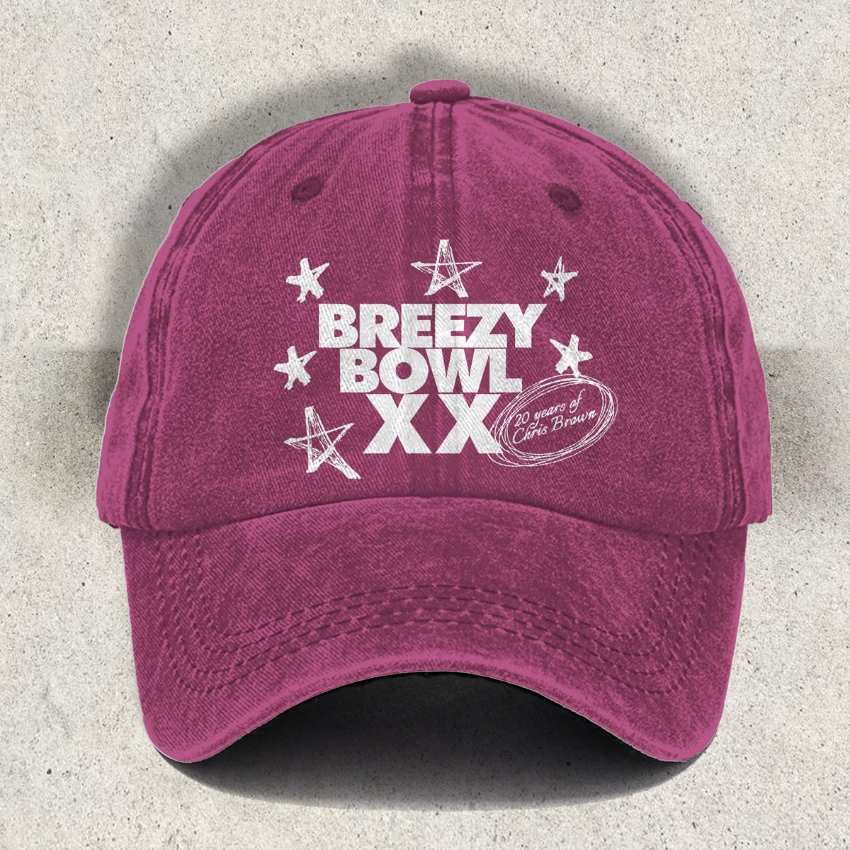 Unisex Breezy Bowl XX Tour Printed Baseball Cap