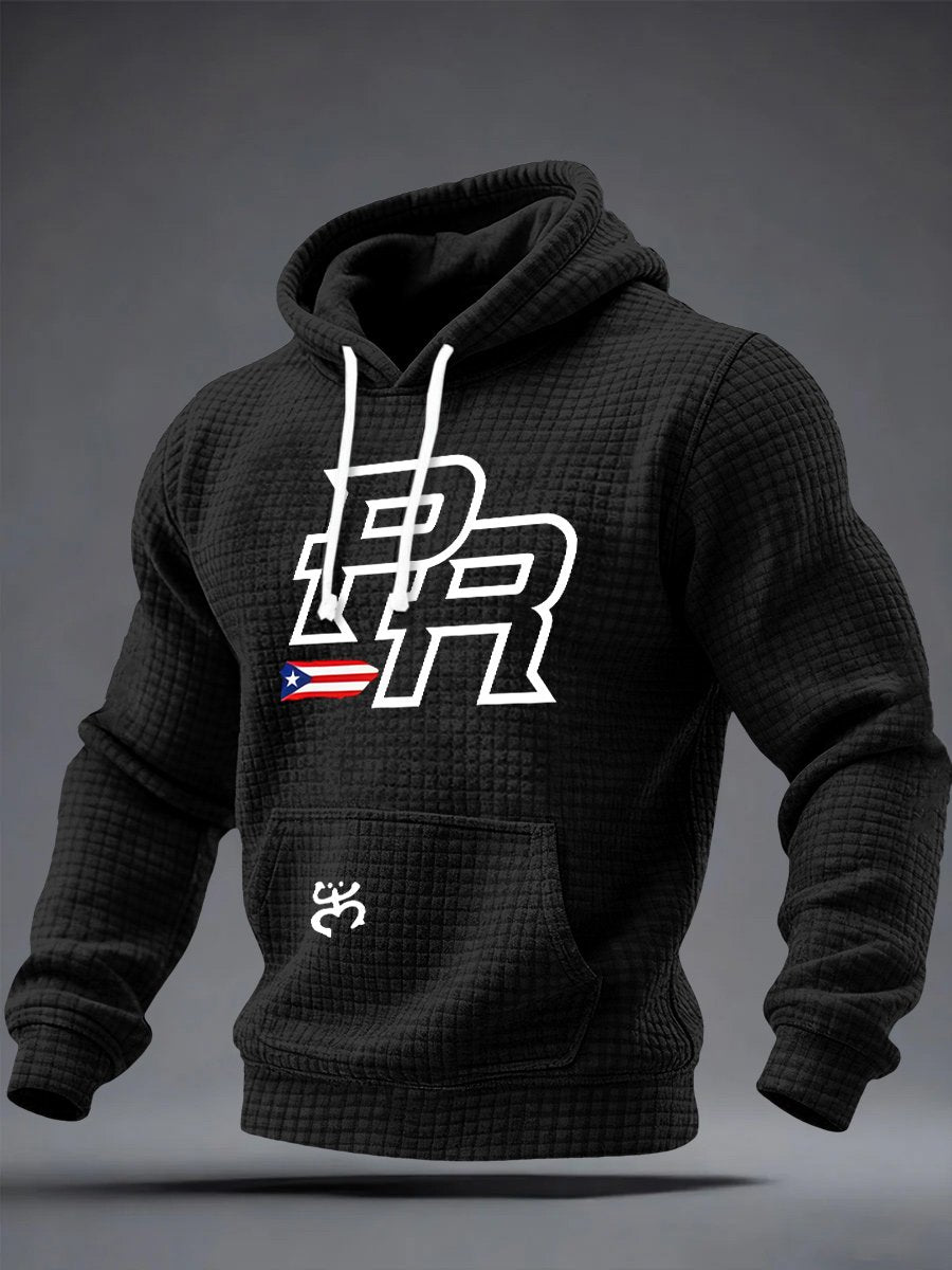 Men's Puerto Rico Print Hoodie