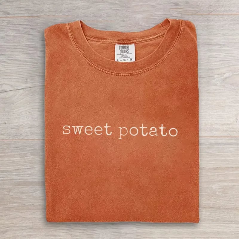 :Sweet Potato Kind Of Rude Potato Funny Thanksgiving Couples Shirt