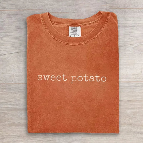 :Sweet Potato Kind Of Rude Potato Funny Thanksgiving Couples Shirt