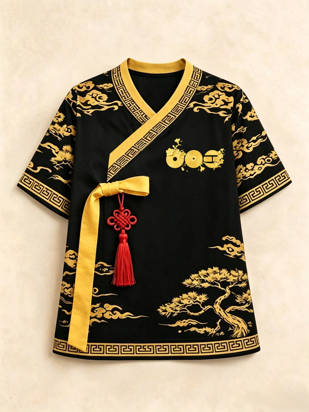 Women Concert-Inspired Jeogori Hanbok Top With Tassel