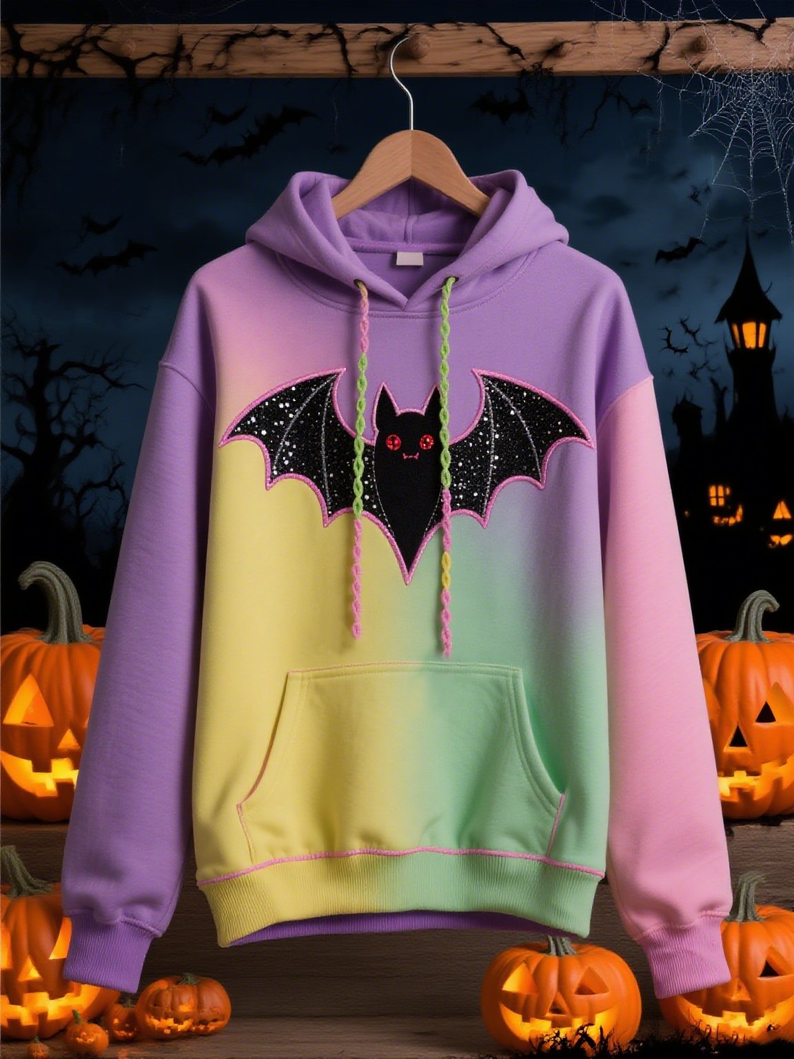 Women's Casual Halloween Print Sweatshirt