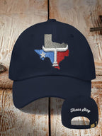 Unisex Texas Stay Print Baseball Cap