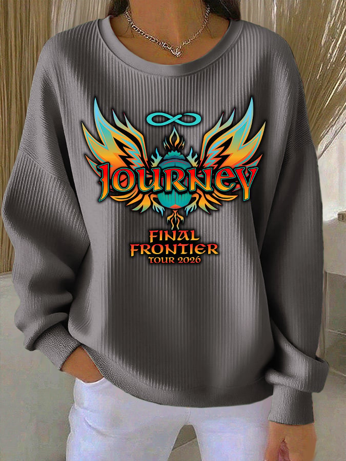 Retro Final Frontier Tour 2026 Printed Sweatshirt