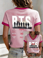 Women's Music Art Print T-shirt