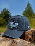 Retro Save The Boundary Waters Mn State Loon Print Baseball Cap