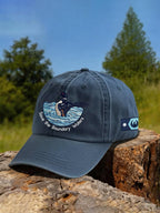 Retro Save The Boundary Waters Mn State Loon Print Baseball Cap