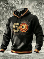 Men'S Singer Tour Casual Printed Hoodie