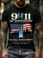 Men's 9.11 Never Forget Printed T-shirt