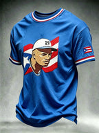 Men's Roberto Clemente Day Print Short-Sleeve T-Shirt