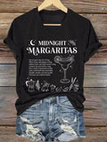 Women's Always Throw Spilled Salt Over Your Left Shoulder Print T-shirt