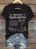 Women's Always Throw Spilled Salt Over Your Left Shoulder Print T-shirt