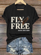 🔥🔥2nd 50% Off 🔥🔥Women's Fly Free Jackie Print T-shirt