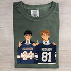 24 81 Heated Rivalry Hockey Gay Art Print T-Shirt