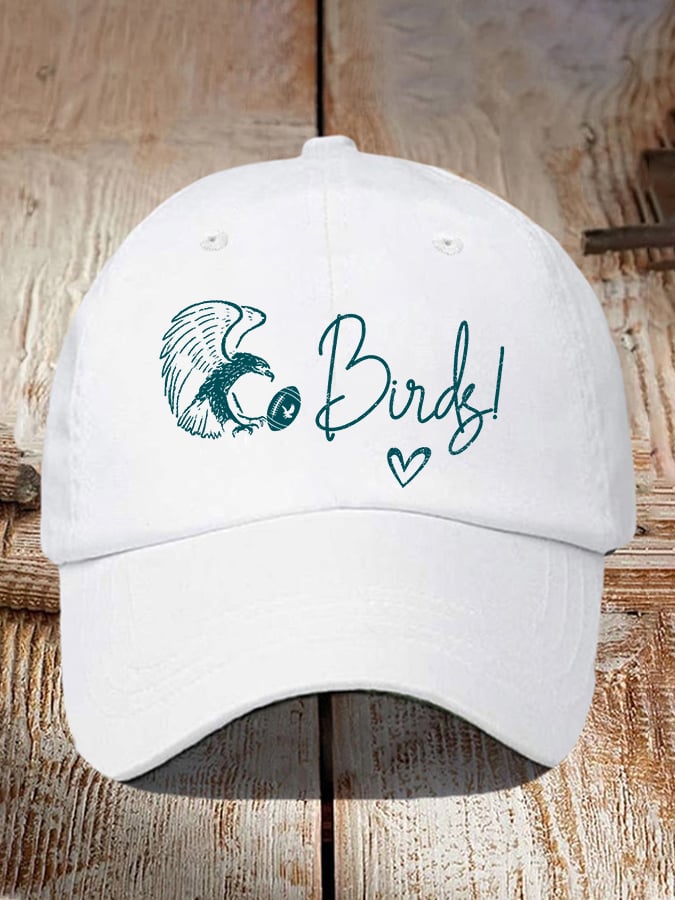 Unisex Vintage Football Print Hat