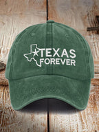 Unisex Texas Forever Print Hat