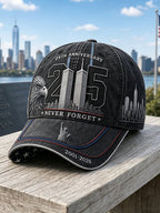 Unisex We Will Never Forget 9 11 Print Baseball Cap