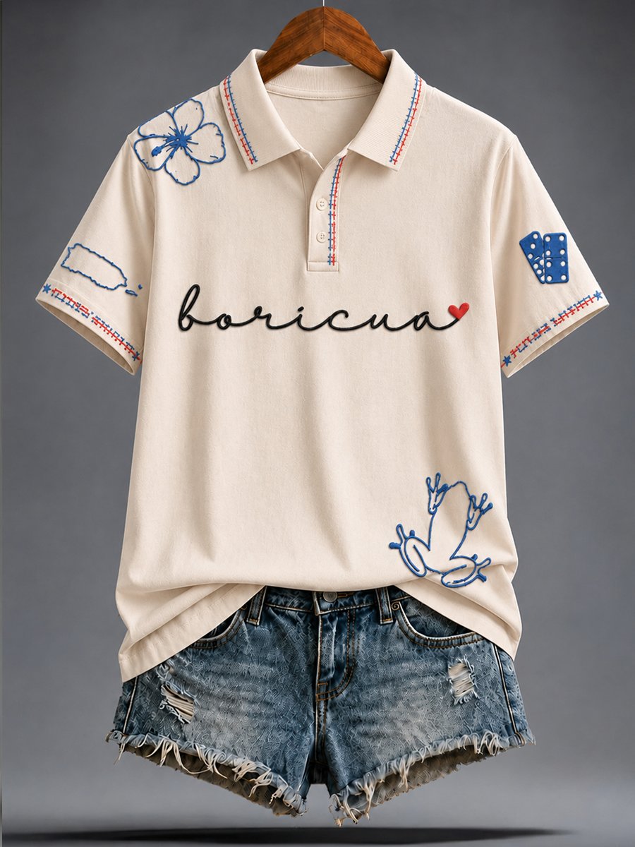 Women's Puerto Rico Pride Polo Shirt