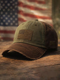 Unisex USA Flag Print Hat