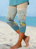 Women's Shark 50th Anniversary Print Leggings