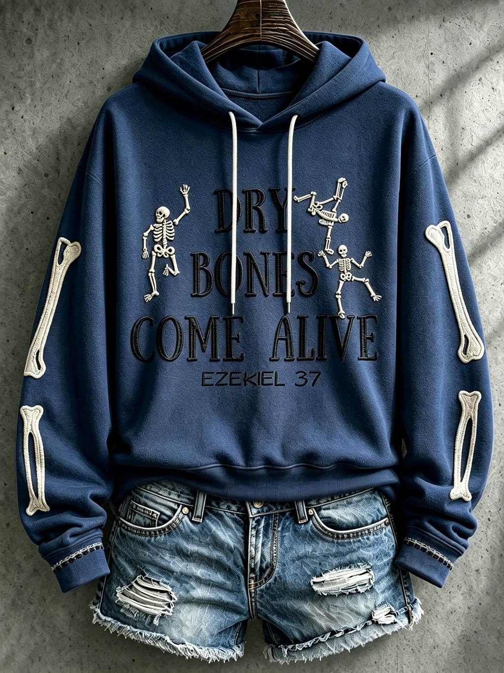 Women's Casual Printed Hooded Sweatshirt