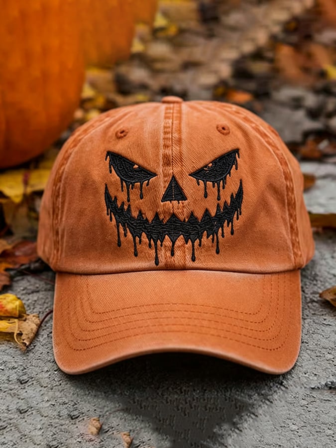 Unisex Halloween Blood-Stain Print Hat