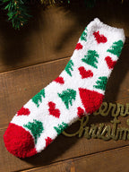 Coral Fleece Christmas Warm Socks