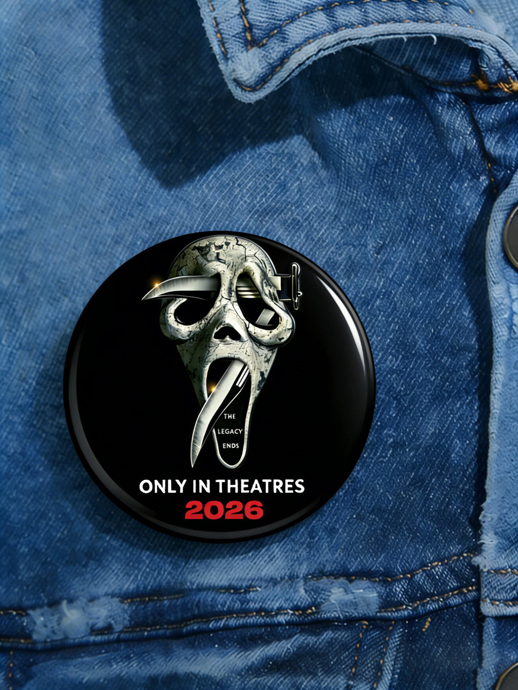 Horror Movie Brooch