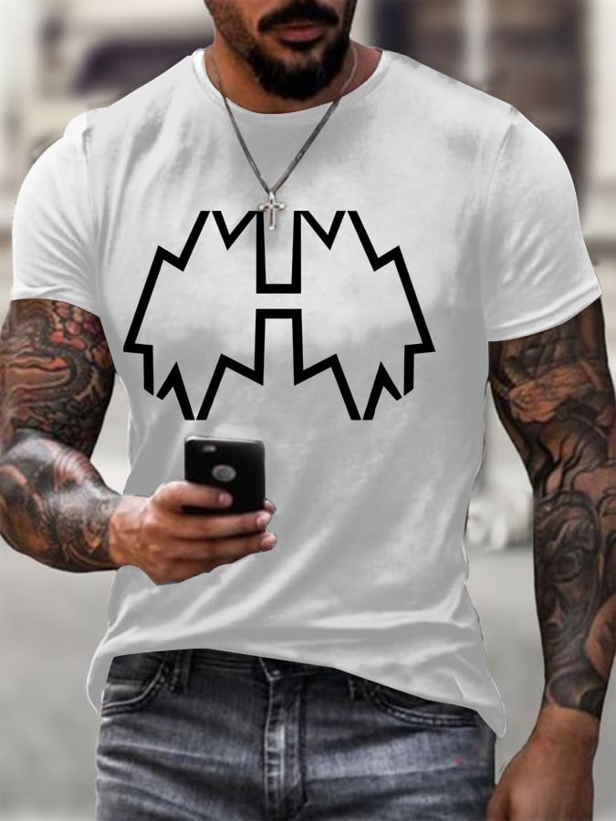 Men's rock band commemorative T-shirt