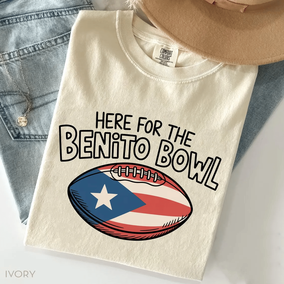 Puerto Rico Singer Benito Bowl Printed T-shirts