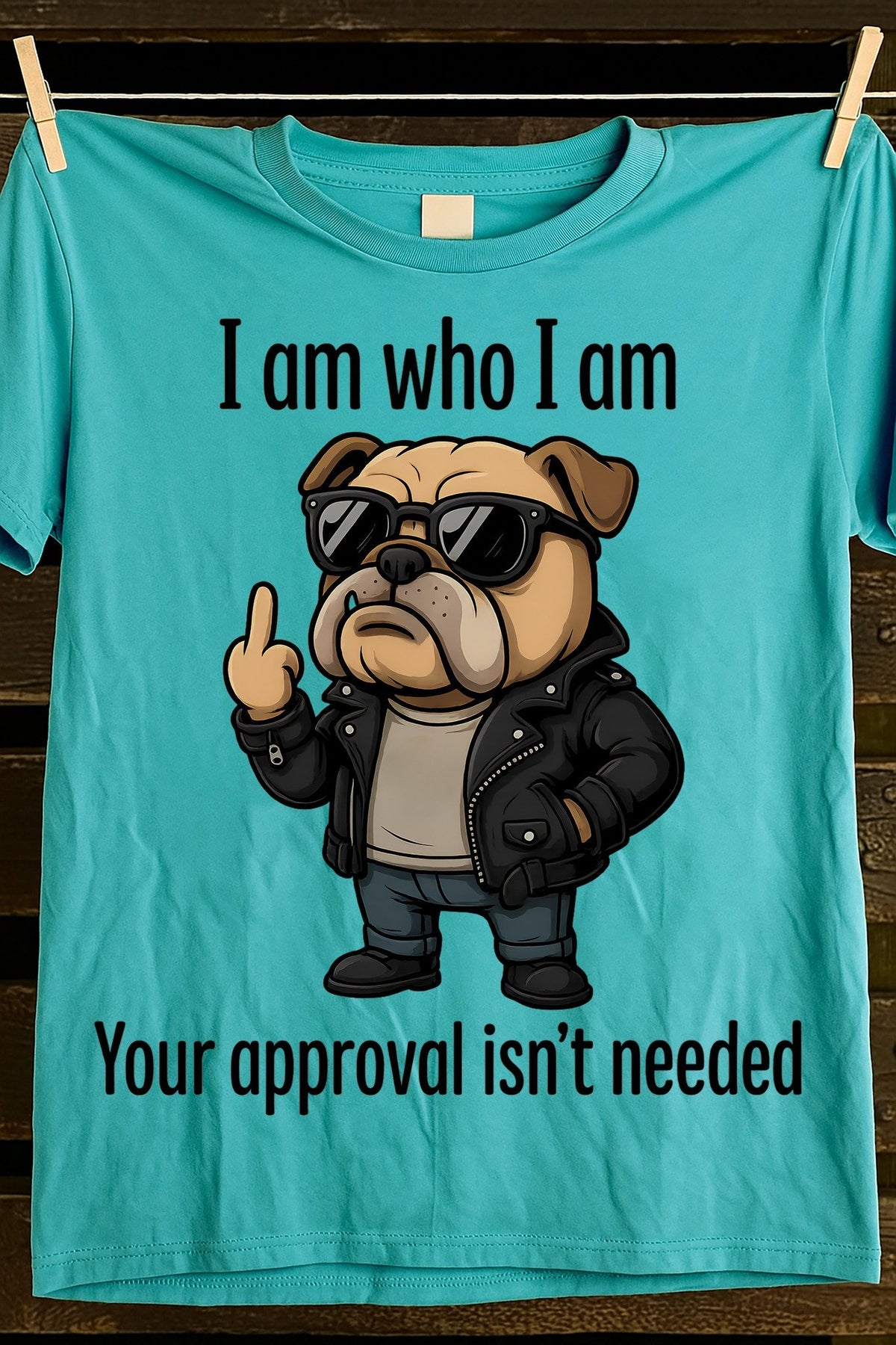 I Am Who I Am Your Approval Isn't Needed Art Print T-shirt