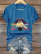 Women's  Forever in our heart Printed Casual T-Shirt