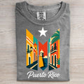Puerto Rico Printed Retro T-shirts