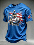 Men's Roberto Clemente Day Print Short-Sleeve T-Shirt
