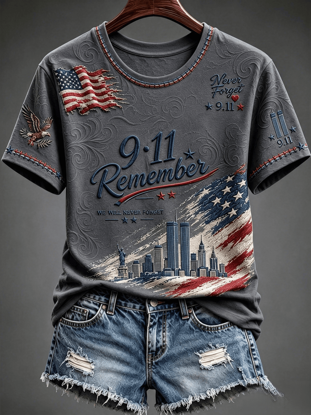 Women's 911 Memorial Graphic Top
