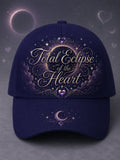 Unisex Total Eclipse Of The Heart Print Hat
